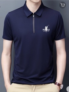 IGH uality olo hirhirt niform olo hirhirts para Men omomfortable uick ry uustom rinrinting OGO 100% ottotton - Product Image 3