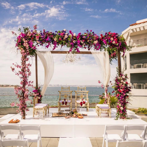 Hermosa COLECCIÓN DE REGALOS Boda al aire libre de metal Mandap para Bodas de destino - Product Image 1
