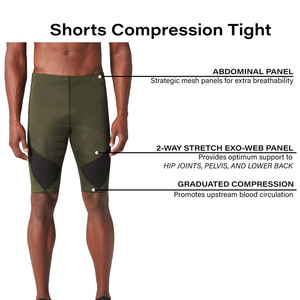 Wholesale Custom Logo <b>Men</b> <b>Compression</b> <b>Shorts</b> Top Selling Workout Wear <b>Men</b> <b>Compression</b> <b>Shorts</b> - Product Image 5