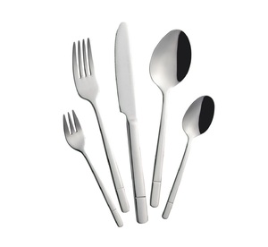 Ensemble de couverts classiques en argent pour salles à manger raffinées, couverts en acier inoxydable durables pour les maisons, les cafés, la vaisselle - Product Image 2