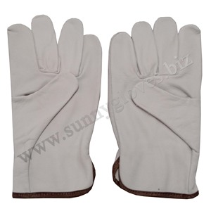 Prix d'usine Gants de sécurité au travail en cuir de vachette pour hommes Gants de sécurité pour la construction industrielle - Product Image 2