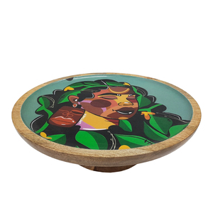 Soporte redondo para pastel, Base plegable de hierro de diseño de lujo, color blanco, para eventos y Decoración de mesa - Product Image 4