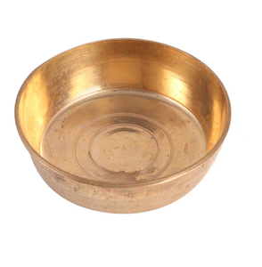 Posavasos de Latón Ecológico, Diseño Clásico, Acabado Dorado Pulido, Vajilla de Alta Calidad, Artesanía, Apto para Lavavajillas - Product Image 5