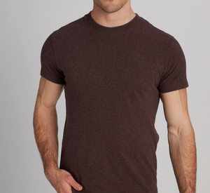 100% algodón cuello redondo Casual sólido de talla grande para comodidad colores pantalla peso pesado Camiseta de manga corta - Product Image 5