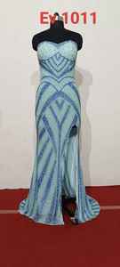 Latest Design Bodycon <b>Dress</b> V-Neck Evening Wear Designer <b>Dress</b> for Women - Product Image 2