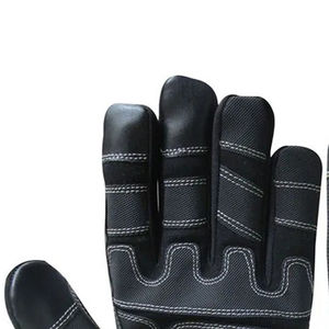 Alta demanda, recién llegado, guantes de mano de concha de cuero de calidad, guantes de trabajo mecánicos protectores de tendencia para uso diario - Product Image 4