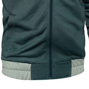 Nouveautés Ensemble de survêtement pour hommes Logo personnalisé Costume de jogging d'hiver Sweat à capuche et pantalon en polyester Vêtements de sport de course à pied et de fitness en deux pièces - Product Image 5