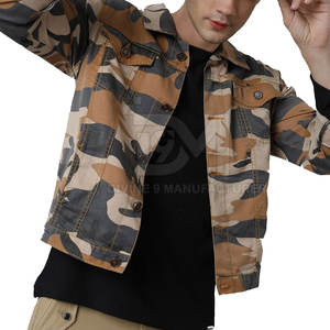 Nouvelle arrivée de fabrication en usine veste en jean pour hommes à manches longues veste en jean pour hommes personnalisée en gros - Product Image 3