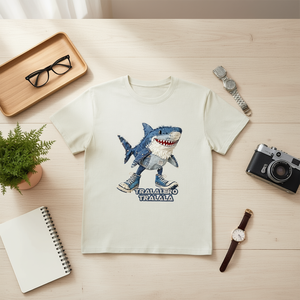 T-Shirt Unisex 100% Cotone Stile Casual con Stampa Personalizzata di Rose 210GSM Taglie XL e 2XL Fornitura ODM - Product Image 3