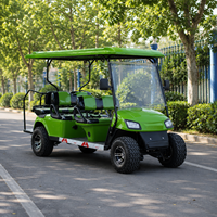 Voiturette de golf électrique UCJD-DH-14 à 6 places pour parcours de golf, parc, complexe hôtelier et visites touristiques
