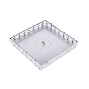 Best Price Luxury Crystal Metallic Glass <b>Cake</b> Stand round Silicone and Plastic Restaurant <b>Wedding</b> Party Set <b>Box</b> Packing - Product Image 3
