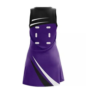 Meilleures ventes Uniforme de netball à conception personnalisée Vêtements de sport en tissu doux à un prix exclusif en ligne - Product Image 6