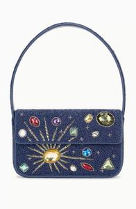 Bolso de Mano de Mujer Bordado con Cuentas de Vidrio Multicolores de Calidad de Exportación, Bolsos de Noche de Diseño de Boutique, Personalización de Color y Tamaño - Product Image 5