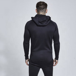 Sudadera con capucha clásica de algodón 100% de peso pesado con cremallera completa para hombre, bordado personalizado, OEM, estilo urbano, al por mayor - Product Image 2