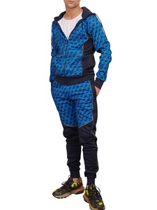 OEM de alta calidad de poliéster de los hombres Delgado Ombre gradiente de color pantalón de 2 piezas chándal Sportwear Set Chándal - Product Image 5