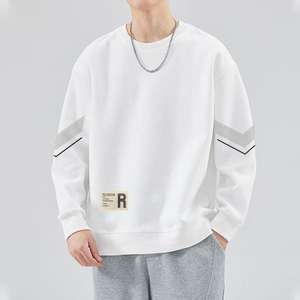 Sudaderas Oversize de Hombre con Hombros Caídos, Estampado Animal, de Spandex/Poliéster de Alto Gramaje, Cuello Redondo Extendido, Personalizables, Venta al por Mayor - Product Image 3