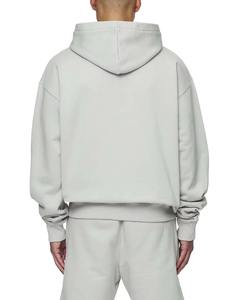 Conjunto de Pantalones Cortos para Hombre, Diseño Moderno con Lavado Ácido, Talla Grande, 100% Algodón, Felpa Transpirable, Sudadera con Capucha y Pantalones Cortos, Chándal para Hombre - Product Image 4