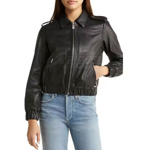 Chaquetas de punto largas de algodón de la mejor calidad, transpirables, a bajo precio, chaqueta de mujer muy vendida - Product Image 4