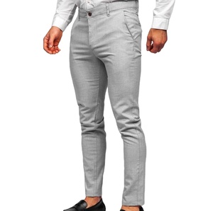Pantalon chino taille moyenne d'été en coton personnalisé Hip Hop pour hommes, de taille moyenne, respirant et durable à séchage rapide, vente en gros - Product Image 4