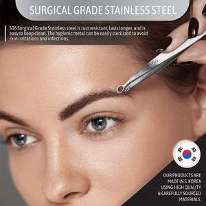 Tondeuse à poils de nez artisanale en acier inoxydable de qualité chirurgicale avec embout arrondi, alimentation manuelle - Product Image 2