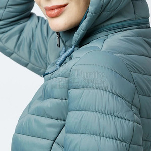 Latest Design Women Cotton <b>Padded</b> Winter Jacket Customized Logo Women Cotton <b>Padded</b> Jacket - Product Image 5