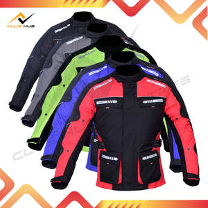 Veste de moto pour homme à capuche, imperméable, respirante, à séchage rapide, épaisse, avec logo sur le devant et caractéristiques de sécurité - Product Image 2