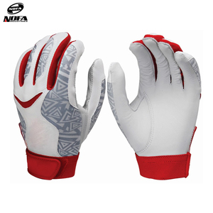 Gants de frappe de baseball et de softball en cuir avec logo personnalisé pour hommes Vente en gros OEM - Product Image 2