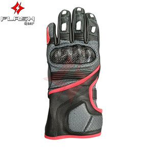 Gants de course en cuir de moto de qualité supérieure Protection des jointures Haute performance Sports Moto Course automobile Imperméable UV - Product Image 6