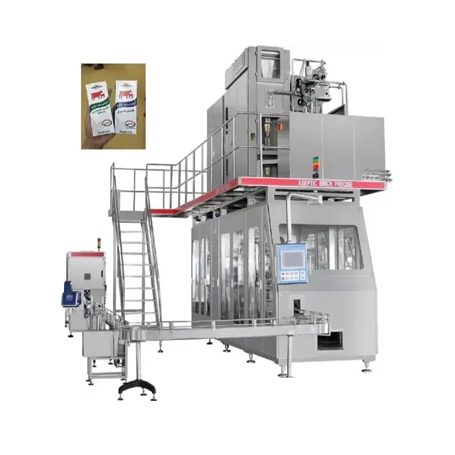 Best Offers Aseptic Carton Filling Machine with Top Grade Material Made & Heavy Duty Machine For Liquor Filling Uses