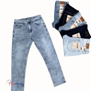 Viet Nam Fabricante Proveedor Casual Formal Medio Denim Jeans para Hombres Mujeres Media Cintura Harem Pantalones Spandex/Algodón ODM Suministro - Product Image 1