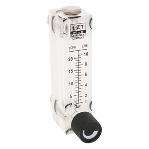 Cam rotametre değişken alan akış ölçer gaz cam tüp debimetre Metal rotametre - Product Image 3