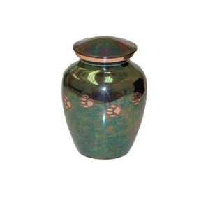 Hot Selling Wholesale Cremation Urns European Style Metal Aluminum Funeral Urns Customized Size <b>Shape</b> <b>Colour</b> - Product Image 2