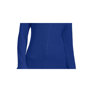 Maglione da Donna Charter Club in Cotone Premium Testurizzato con Scollo a V Blu Taglia Extra Large per Autunno Inverno Casual con Lavorazione a Trecce sul Davanti - Product Image 3