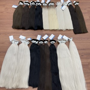 Couleur en vrac faisceau de cheveux naturel droit Vietnam cheveux humains brut vietnamien faisceau de cheveux - Product Image 4