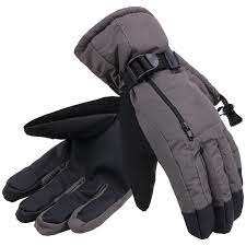 Gants en cuir coupe-vent d'hiver unisexes compatibles avec le snowboard, le ski et la norme internationale, nouvel arrivage - Product Image 4