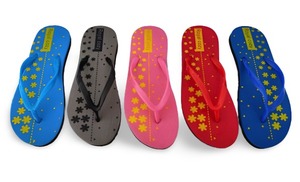 Haute qualité dames plat en plastique sandale pantoufles élégant anti-dérapant extérieur maison Chappal à la mode femmes sandales à talons hauts - Product Image 5