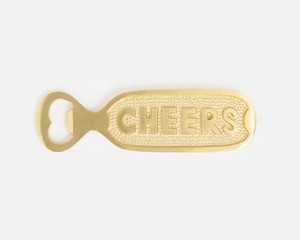 Abrebotellas de metal escrito Cheer personalizado a precio mayorista de alta calidad - Product Image 2