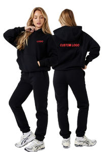 Women's Maternity Solid Hoodie Sweatshirt Gym Tracksuit Set Casual <b>Jumper</b> Fleece Plus Size Options Custom OEM - Product Image 4