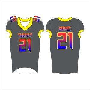 Vente en gros Uniforme de football américain unisexe de haute qualité Ensemble de football confortable respirant grande taille - Product Image 4