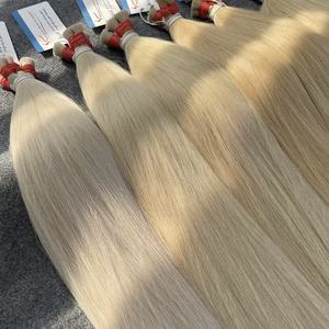 Color vietnamita pelo a granel calidad de lujo color rubio disponible en almacén listo para enviar - Product Image 2