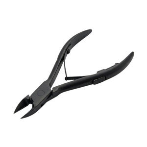 Professional <b>Cuticle</b> Nipper 5 Inch With Lock Stainless Steel Matte Black Finish Nail <b>Cuticle</b> <b>Tool</b> - Product Image 1