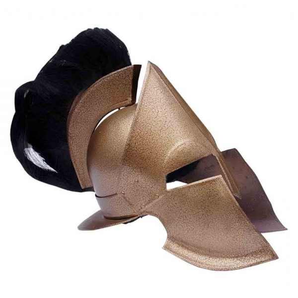 300 Movie Spartan Medieval Helmet with Stand High Carbon Steel Viking Helmet Fully Functional Adult Size Helmet by Edge Knives