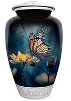Urnas de latón para hombres y mujeres, urnas decorativas para cenizas de adultos, urnas de cremación, urnas hechas a mano, urnas funerarias - Product Image 3