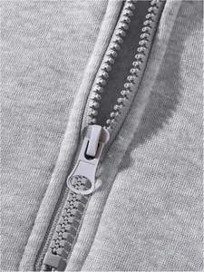 Sudaderas con capucha de talla grande para hombre Sudaderas con capucha para hombre con diseño de cremallera Sudaderas con capucha de estilo callejero informal para hombre - Product Image 5