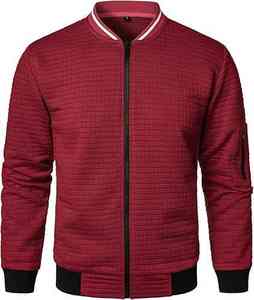 Blousons bombardiers pour hommes vente en gros personnalisés avec le logo de votre marque Service OEM Blousons bombardier unisexe adultes hommes veste confortable pour hommes - Product Image 2