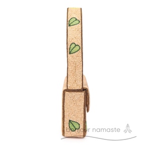 Borsa da donna a forma di girasole firmata firmata | Borsa di dichiarazione ricamata a mano artigianale - Product Image 5