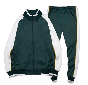 Chándal Deportivo Unisex de Manga Larga Listo para Usar, 100% Algodón, Secado Rápido, Transpirable, con Forro Polar para Deportes al Aire Libre en Invierno - Product Image 4