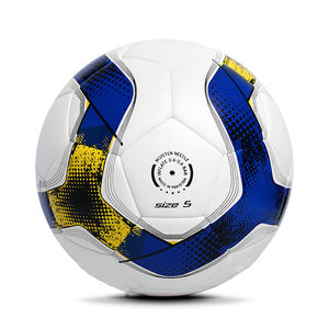 Ballon de football de taille officielle 5, cousu à la machine, de haute qualité, durable, en PVC, PU, TPU, tailles personnalisées disponibles - Product Image 6
