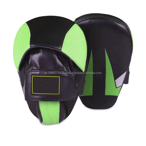 2024 gants de boxe incurvés professionnels mitaines de mise au point en cuir PU imprimées de haute qualité et tampons de frappe - Product Image 5
