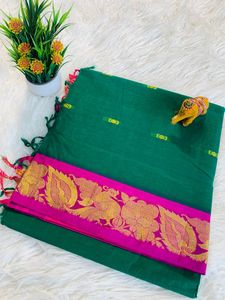 Sari étnico de seda de algodón de diseñador pesado brillante pesado con blusa exclusiva fiesta boda Festival desgaste estilo elegante ropa de mujer - Product Image 3